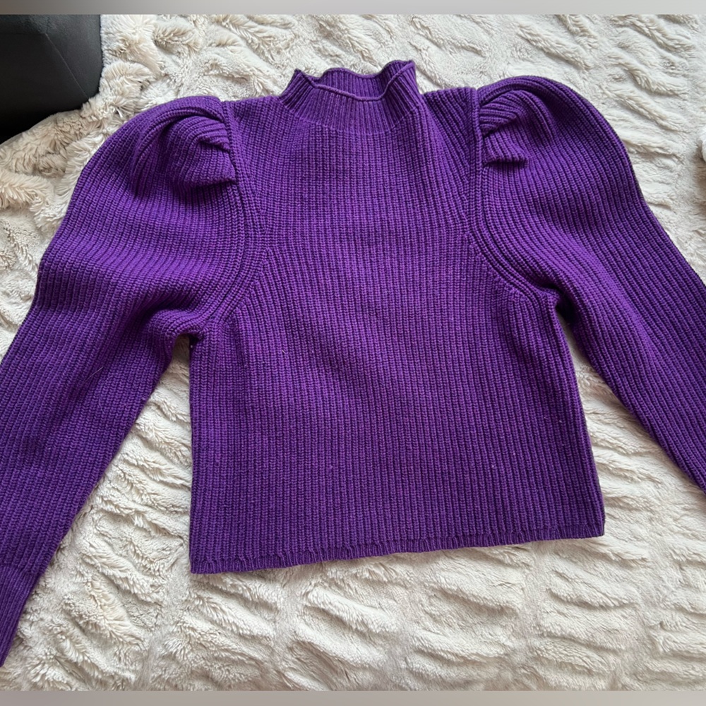 Sandro purple sweater